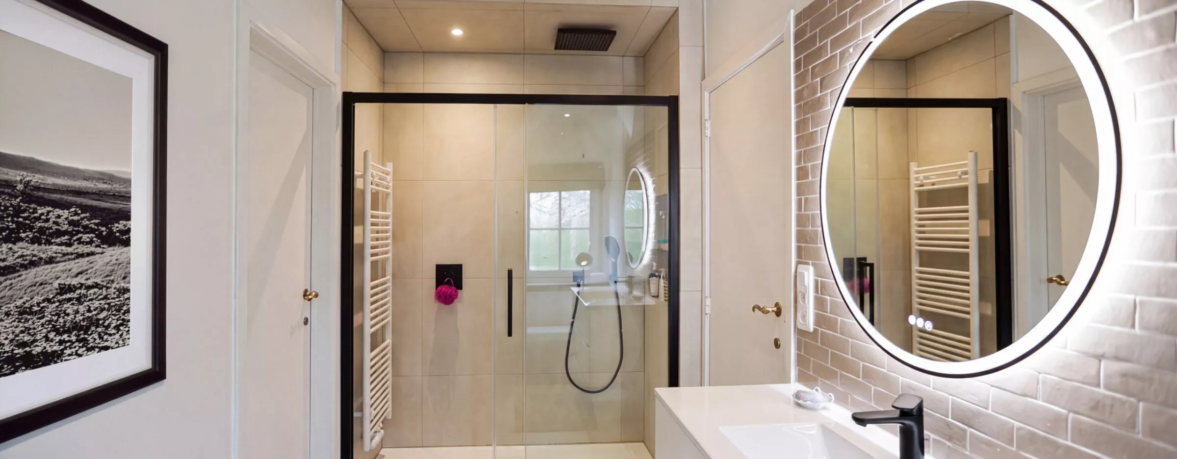 Salle de douche après rénovation