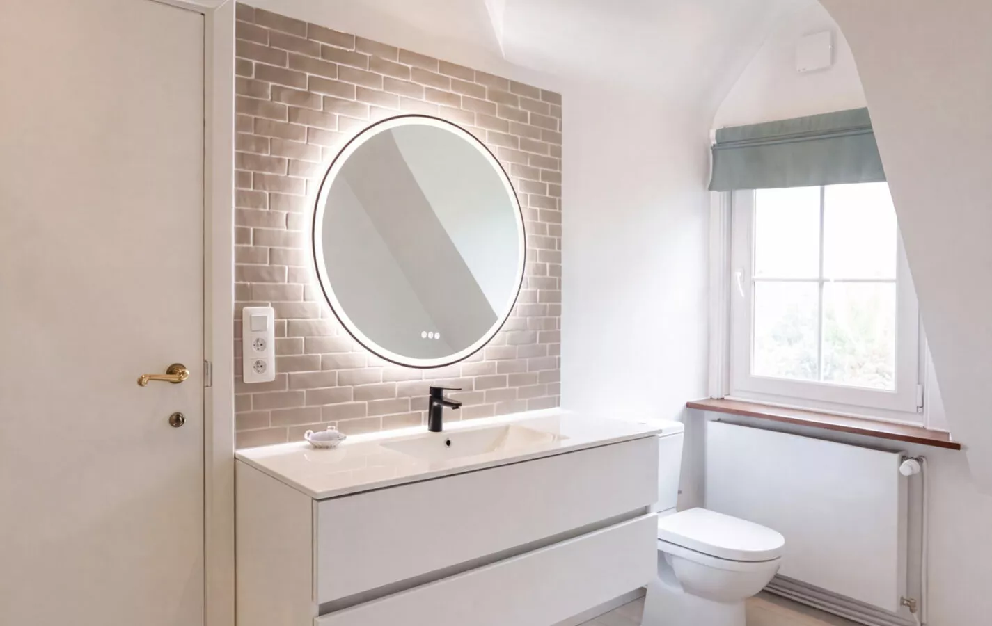 Salle de douche après rénovation