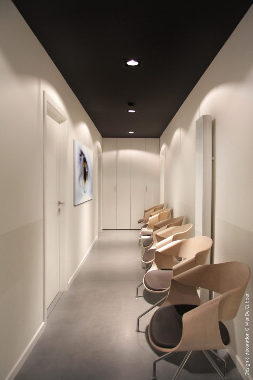 Rénovation complète d'une clinique privée d'ophtalmologie - Architecture d'intérieur Odyssée Studio